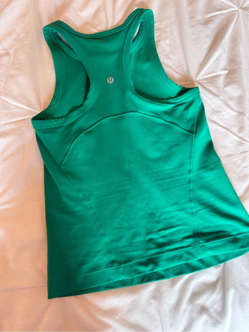 lululemon athletica Emerald Green Racerback Athletic Tank